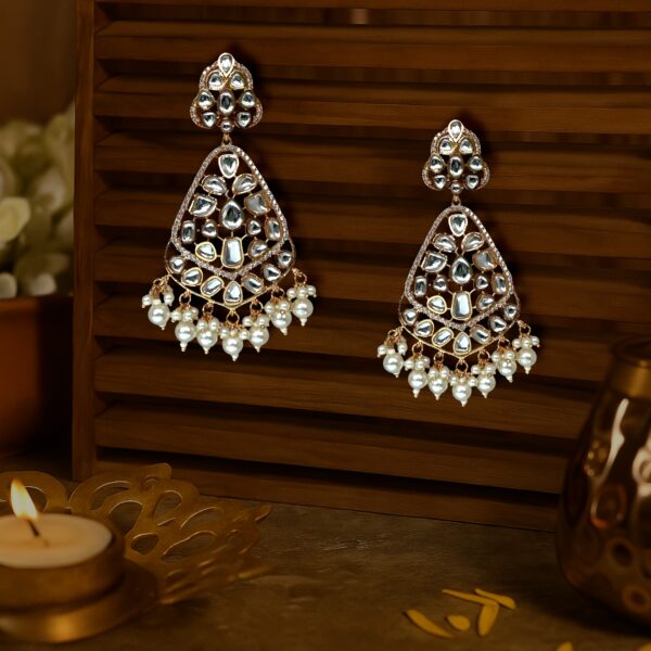 Zehra Kundan (White) - Image 3