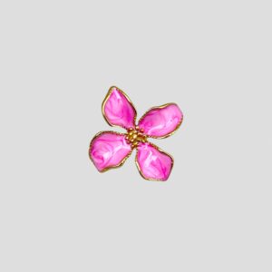 Fuchsia Bloom – Floral Stud