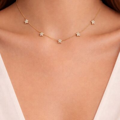 Celeste Star Anti-Tarnish Neckchain