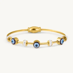 Evil Eye Bangle Bracelet