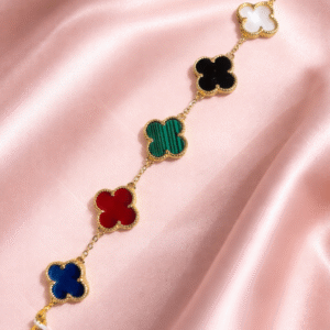 Rainbow Clover Bracelet